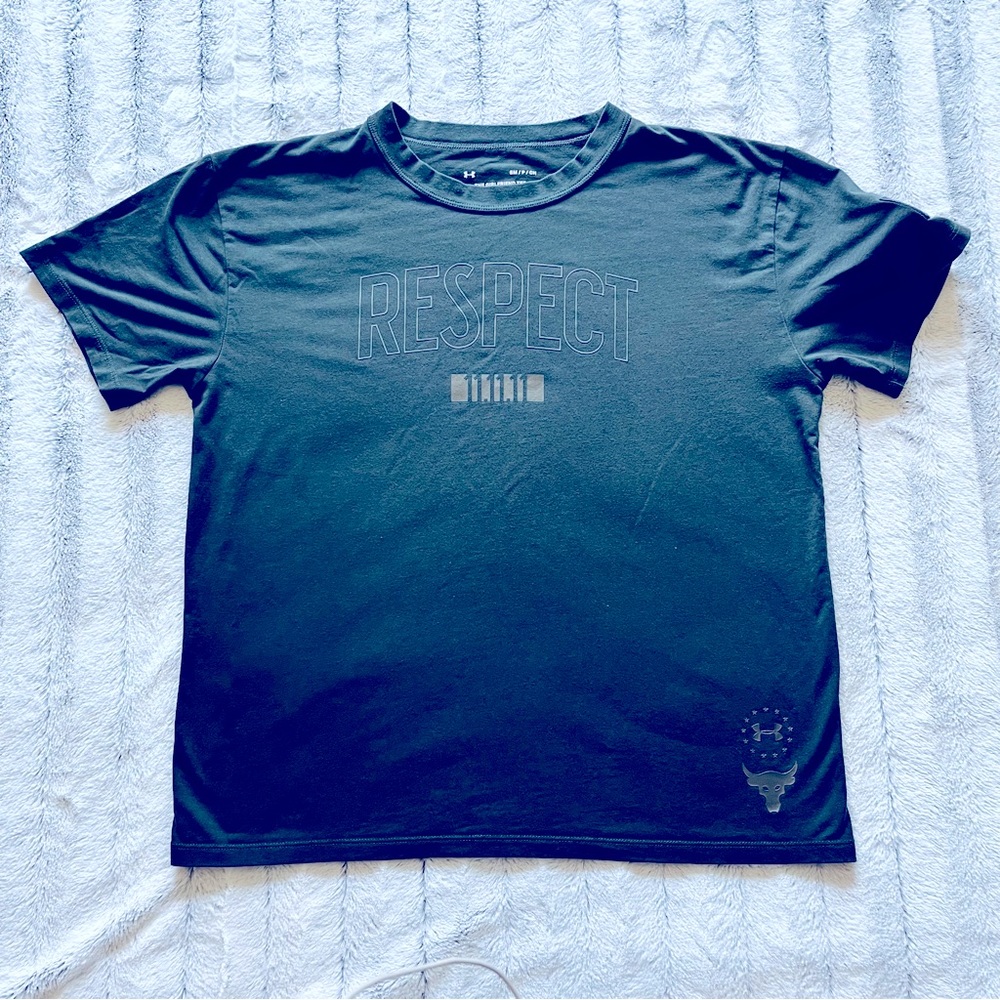 Under Armour t-shirt RESPECT project rock bull
